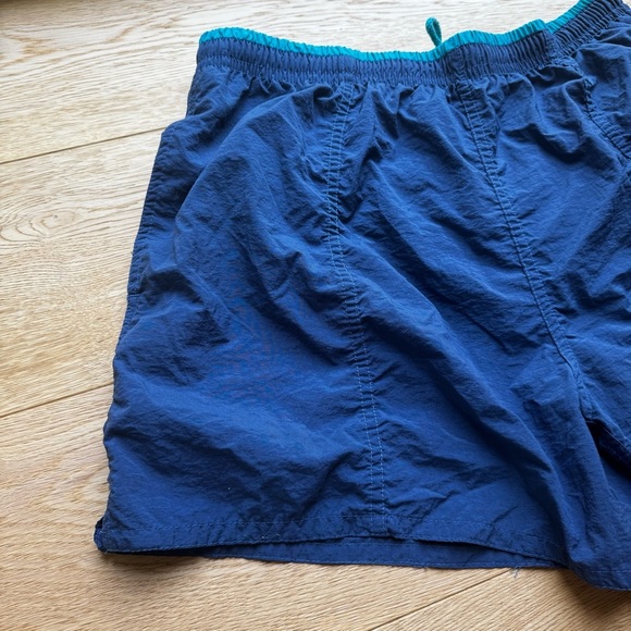VINTAGE SUN SATIONS SPORTS WEAR BLUE SWIM SHORTS - L - Picture 14 of 15